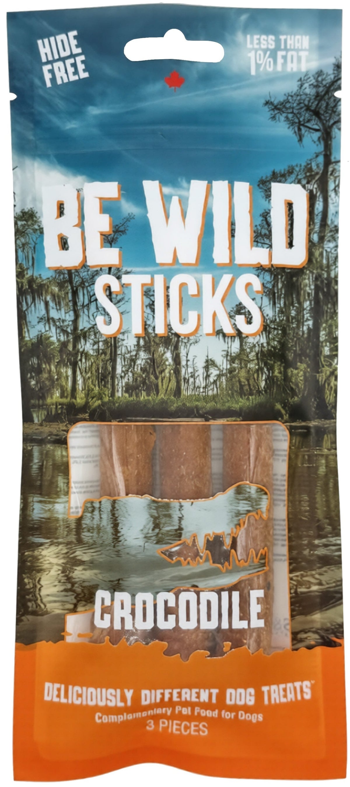 Be Wild - Exotic Sticks Crocodile 3 pcs