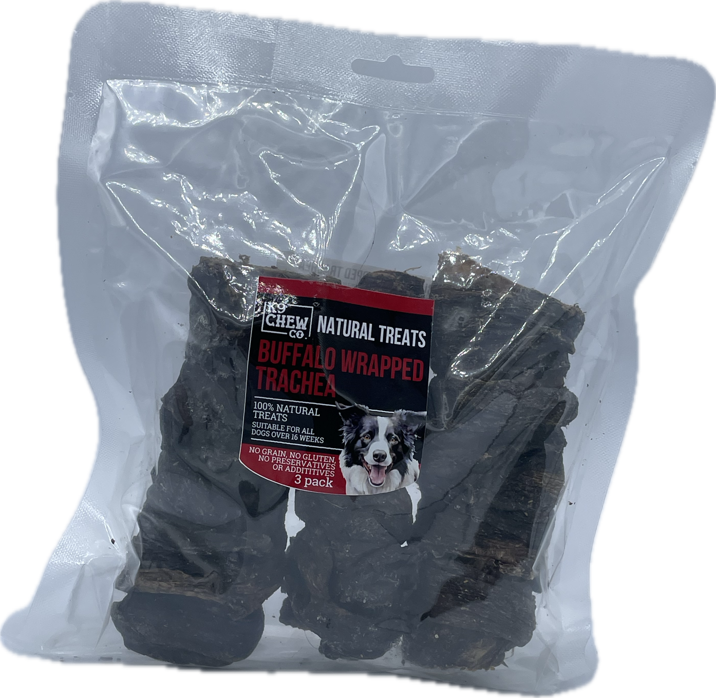 Buffalo Trachea Wrapped 3 piece
