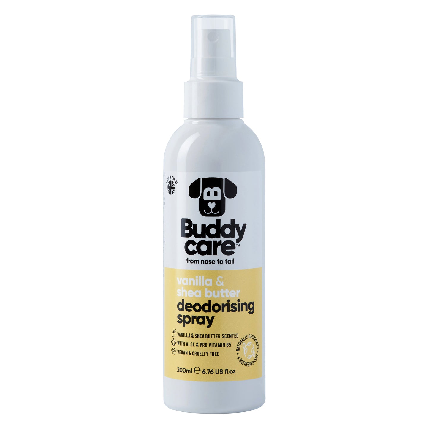 Buddycare Deo Spray Vanilla & Shea Butter 200ml