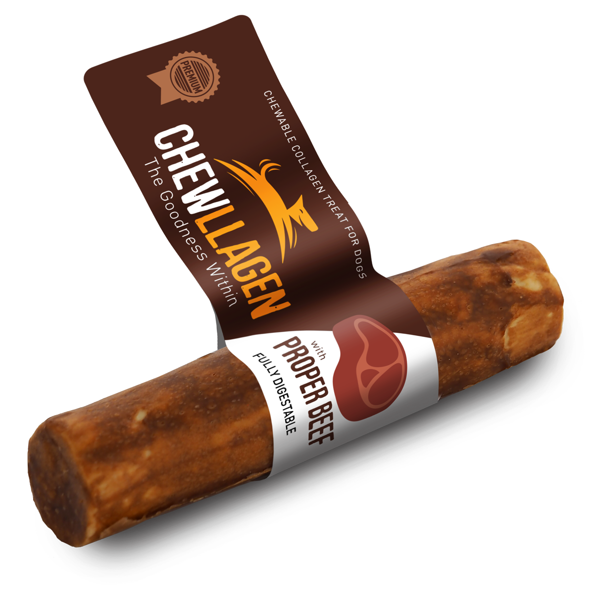 Chewllagen Beef Retriever Roll 5" x 35