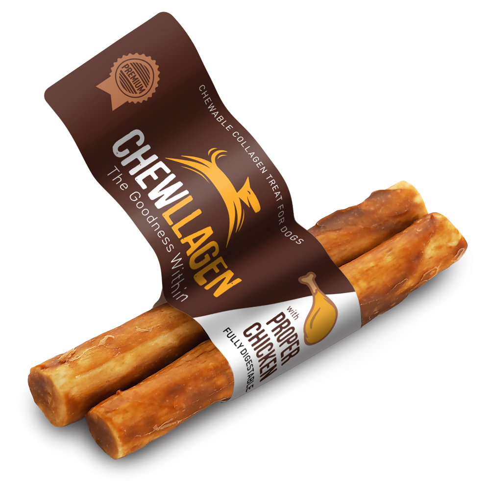 Chewllagen Chicken Medium Roll 5" 2Pk x 35