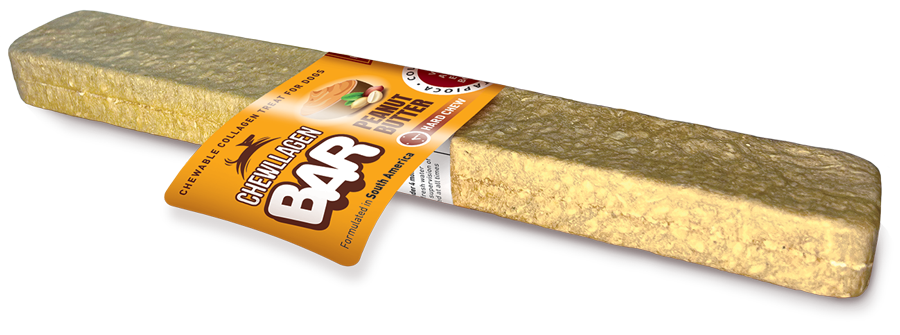 Chewllagen Peanut Butter Bar Large 10" x 12