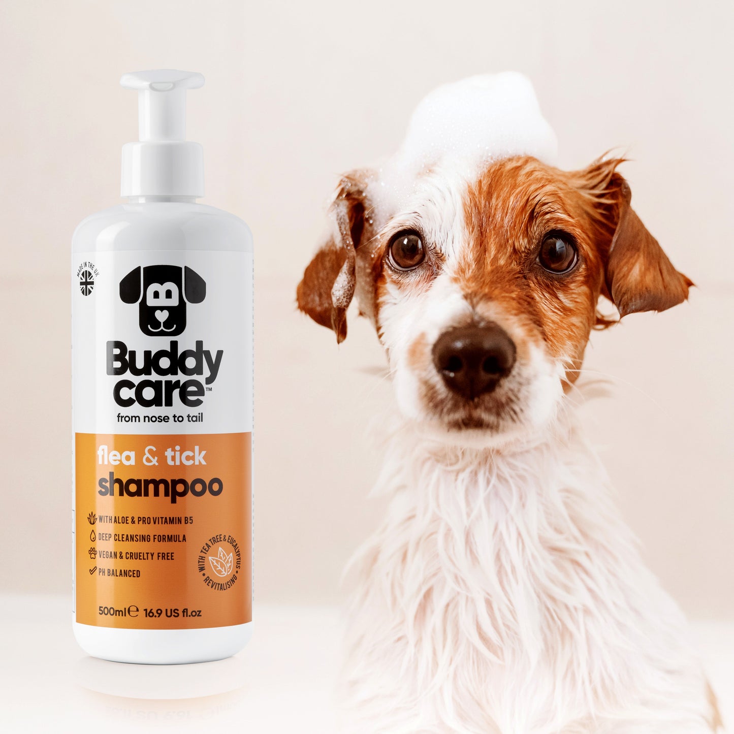 Buddycare Shampoo Flea & Tick 500ml