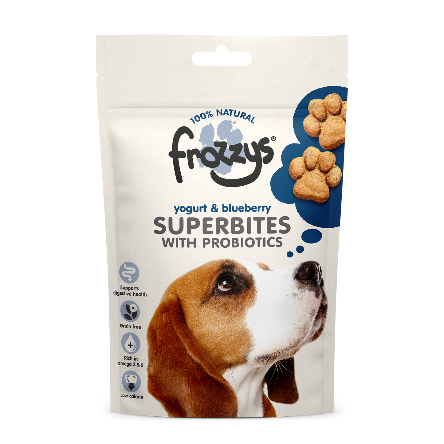 Frozzys Superbites Yogurt & Blueberry 100g