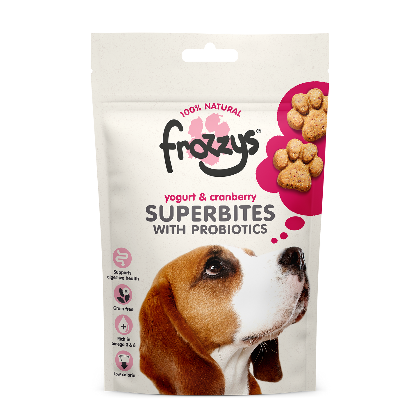 Frozzys Superbites Yogurt & Cranberry 100g