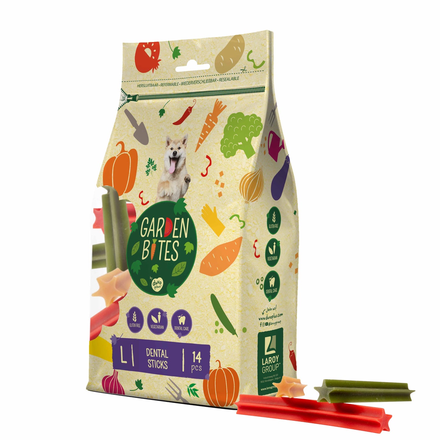 GB Bag Dental Sticks Large 14 pack
