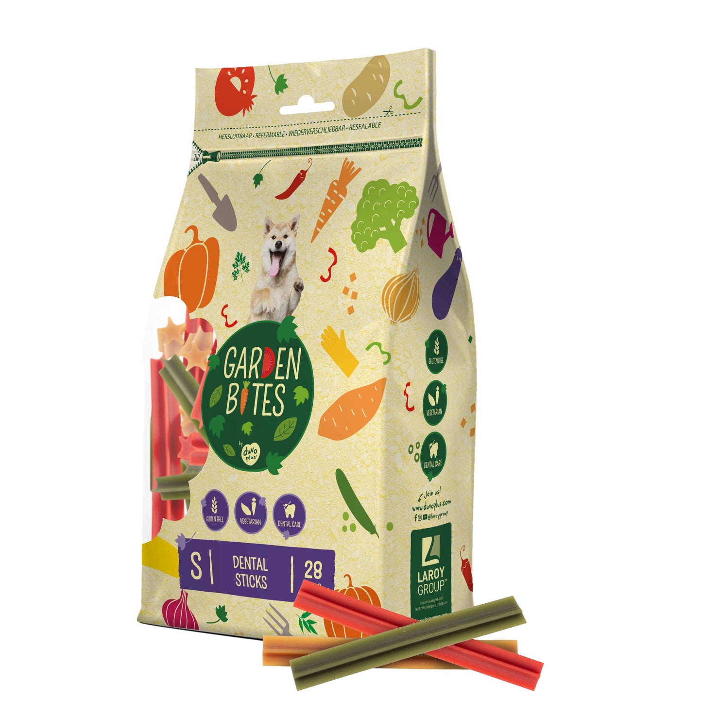 GB Bag Dental Sticks Small 28 pack