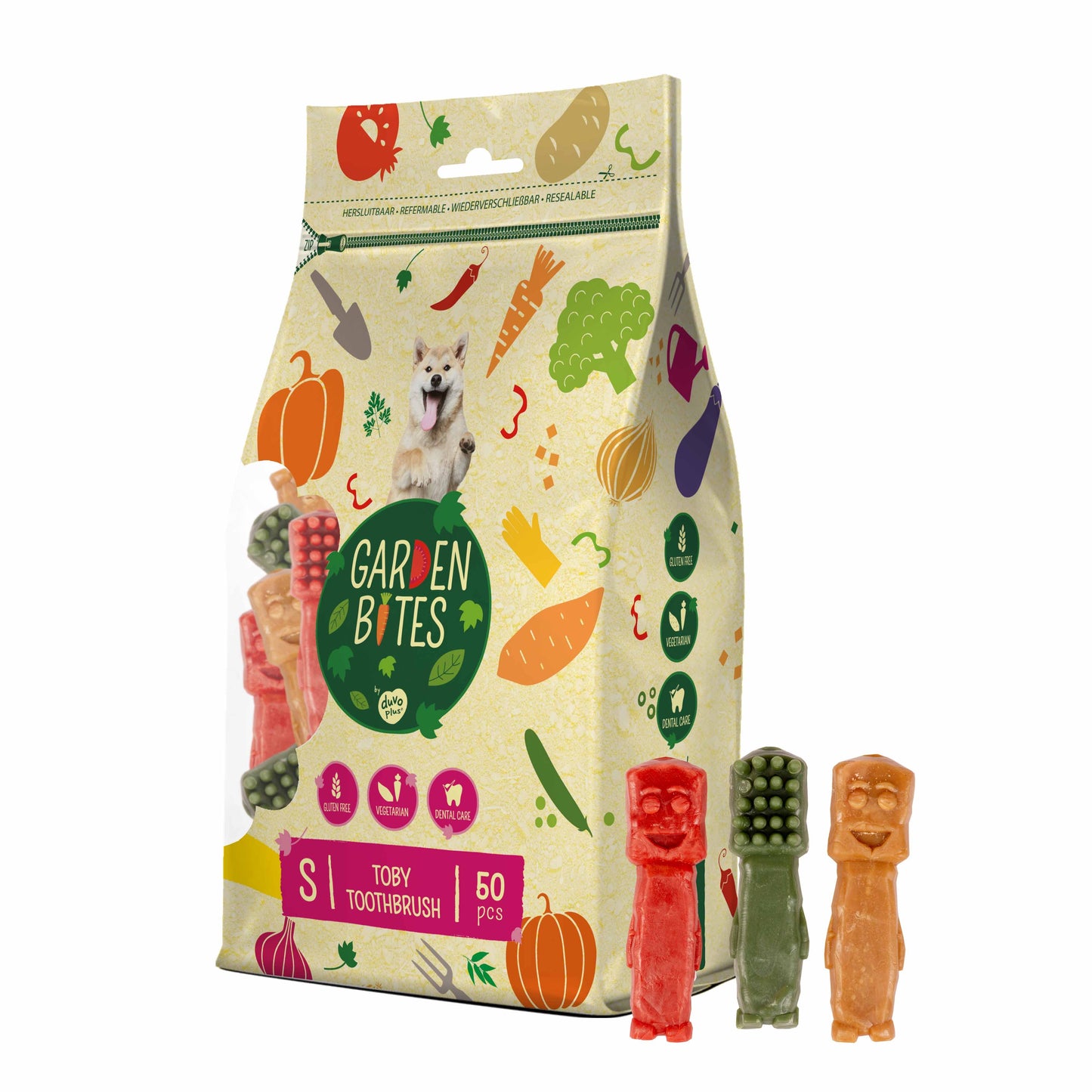 GB Bag Toby Toothbrush Small 50 pack
