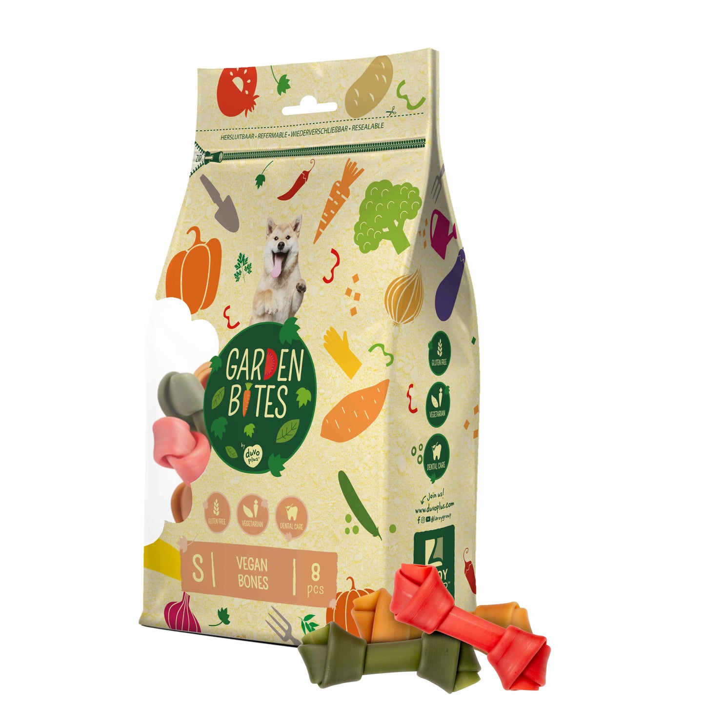 GB Bag Vegan Bones Small 8 pack