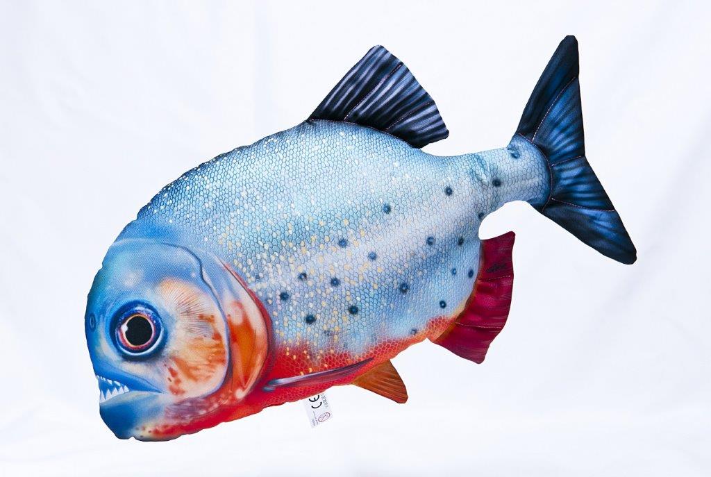 The Red-Bellied Piranha - pillow 47cm