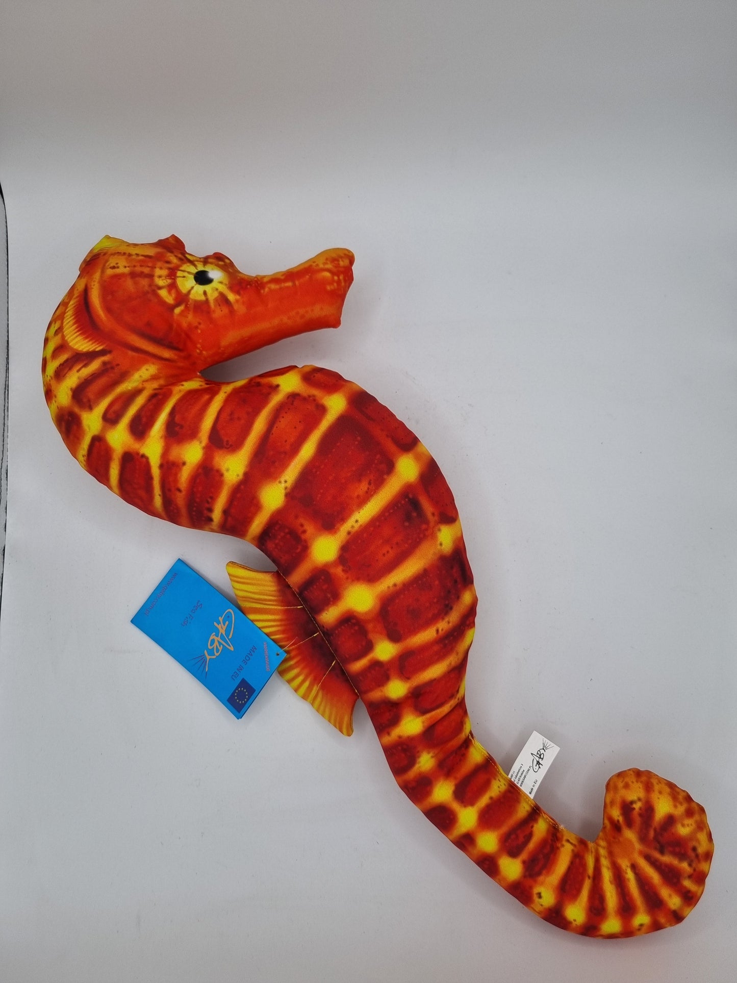 The Sea Horse orange - pillow 60cm