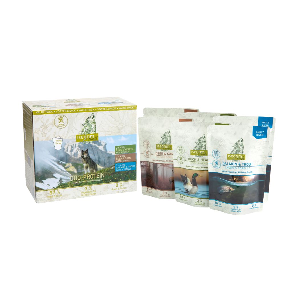 *Isegrim Multipack Duo Protein Pouch 6pack