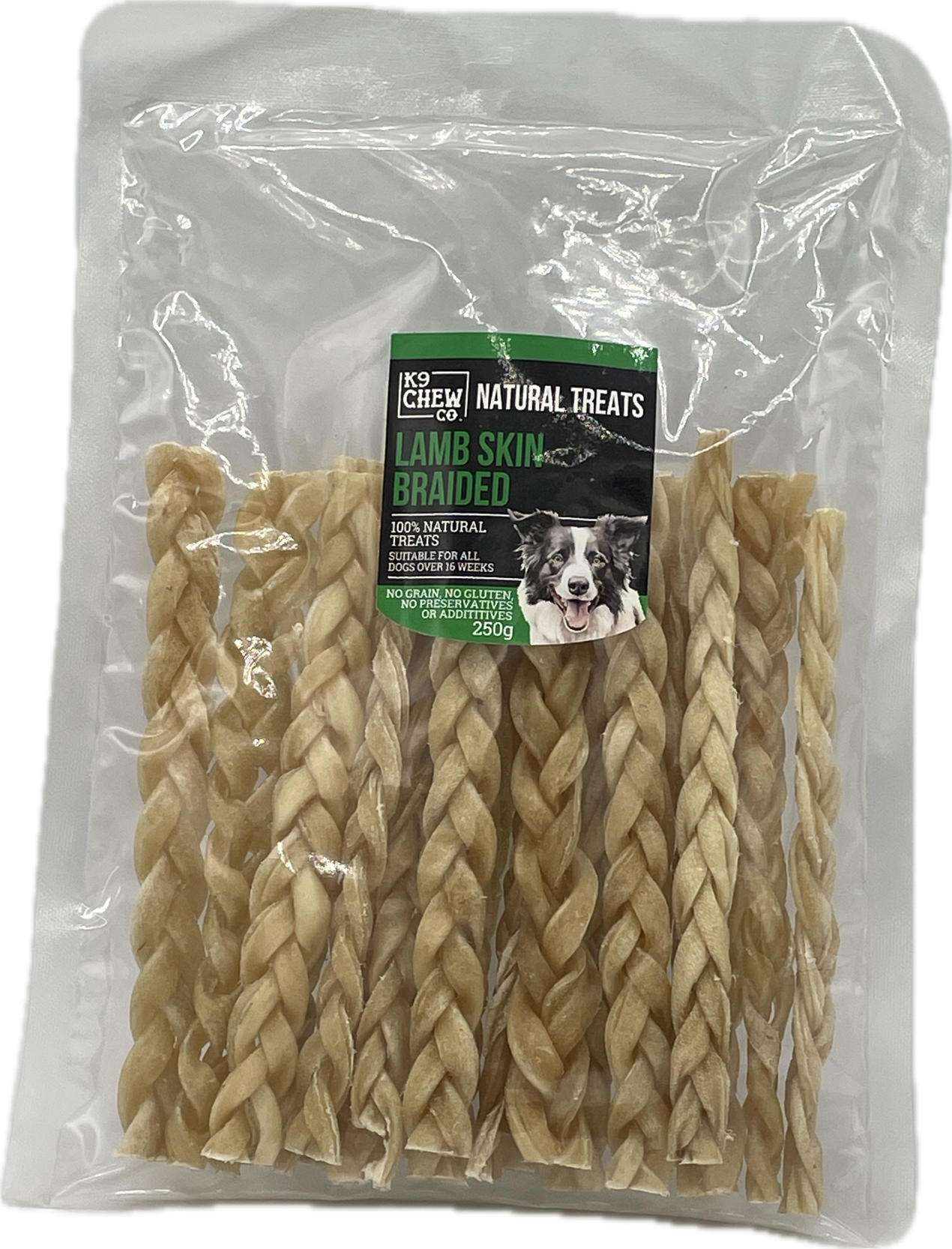 Lamb Skin Braided 250g