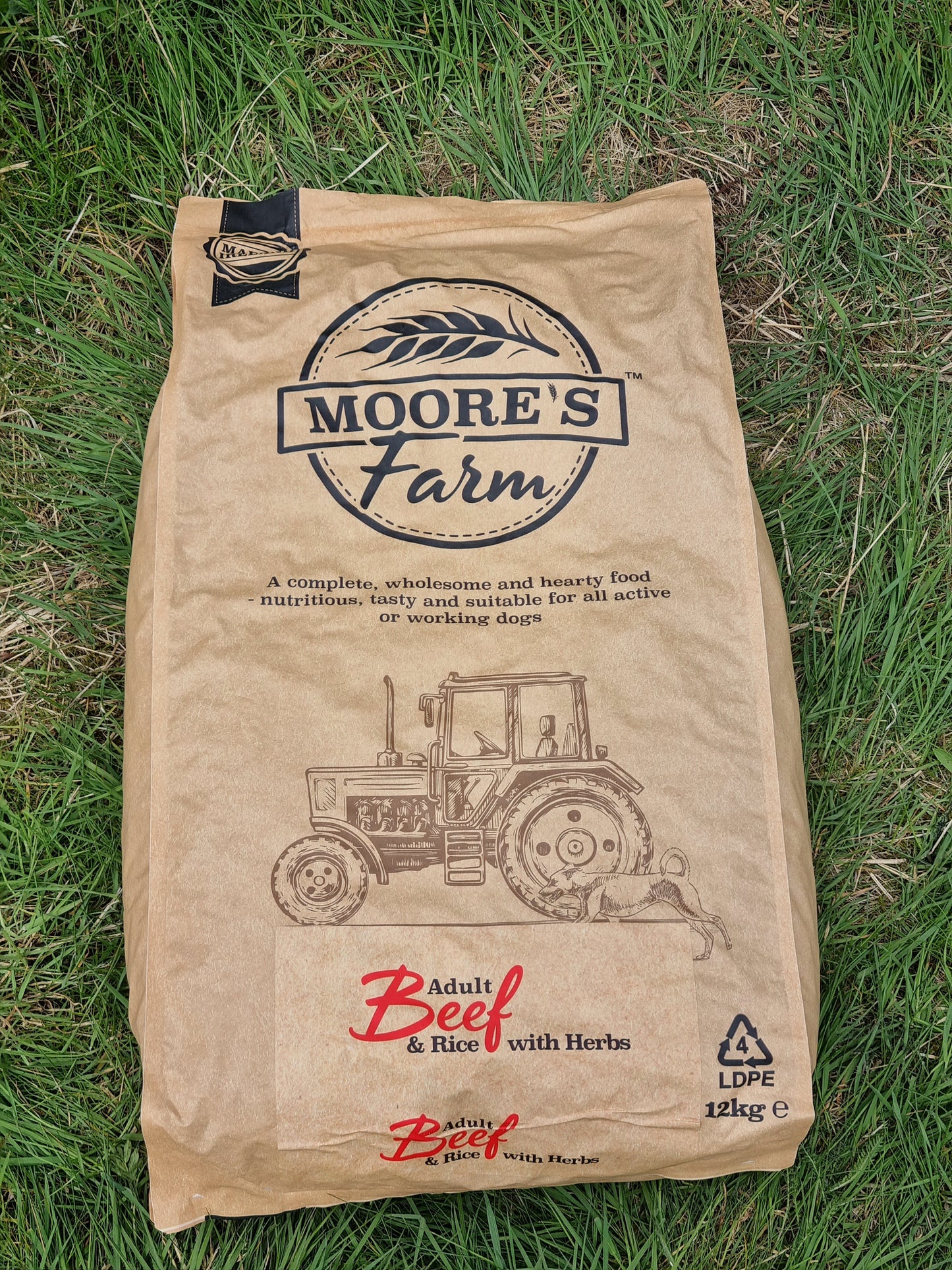 Moore's Farm Adult Beef & Rice 12kg