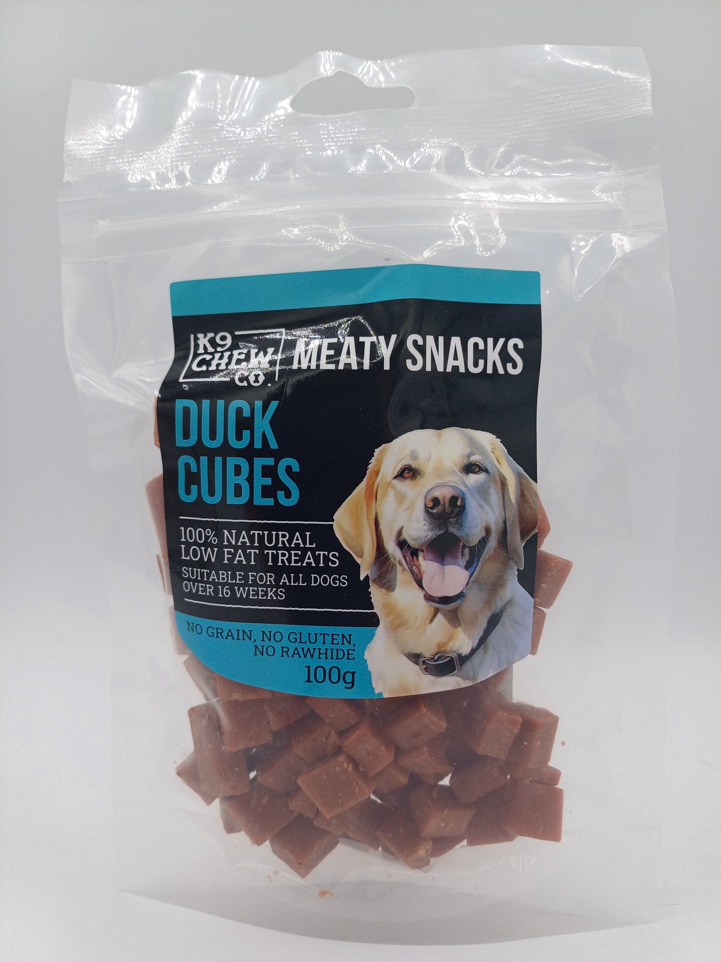 Meaty Snacks Duck Cubes 100g
