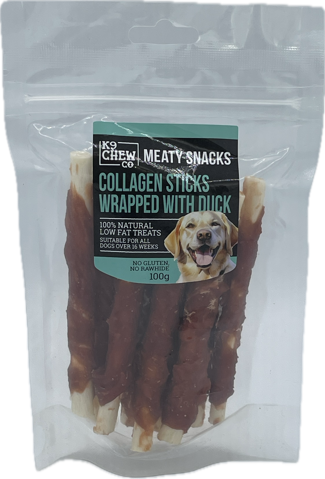 Collagen Wrapped with Duck stick 5" 100g