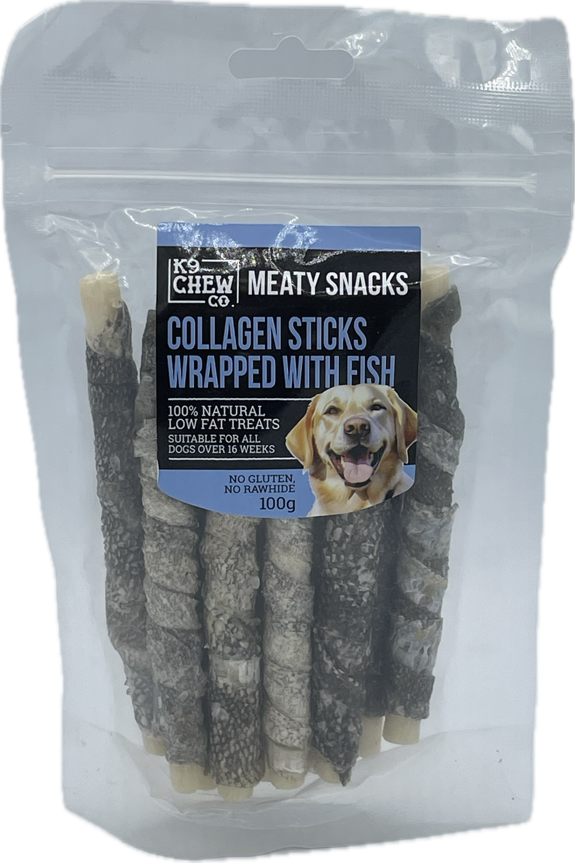 Collagen Wrapped with Fish stick 5" 100g