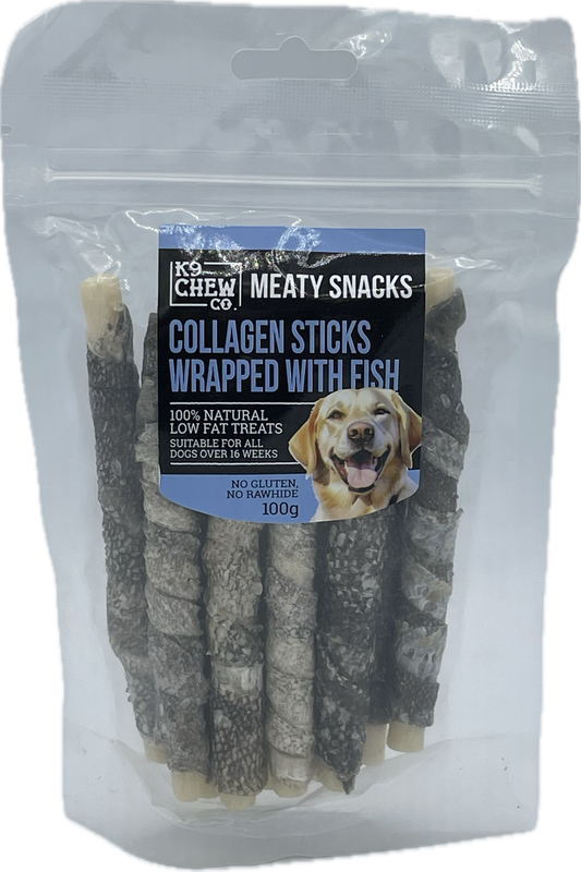 Collagen Wrapped stick 5" 100g