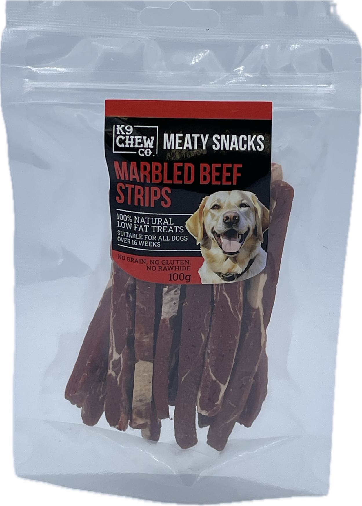 Meaty Snacks Marbled Beef Strips 100g