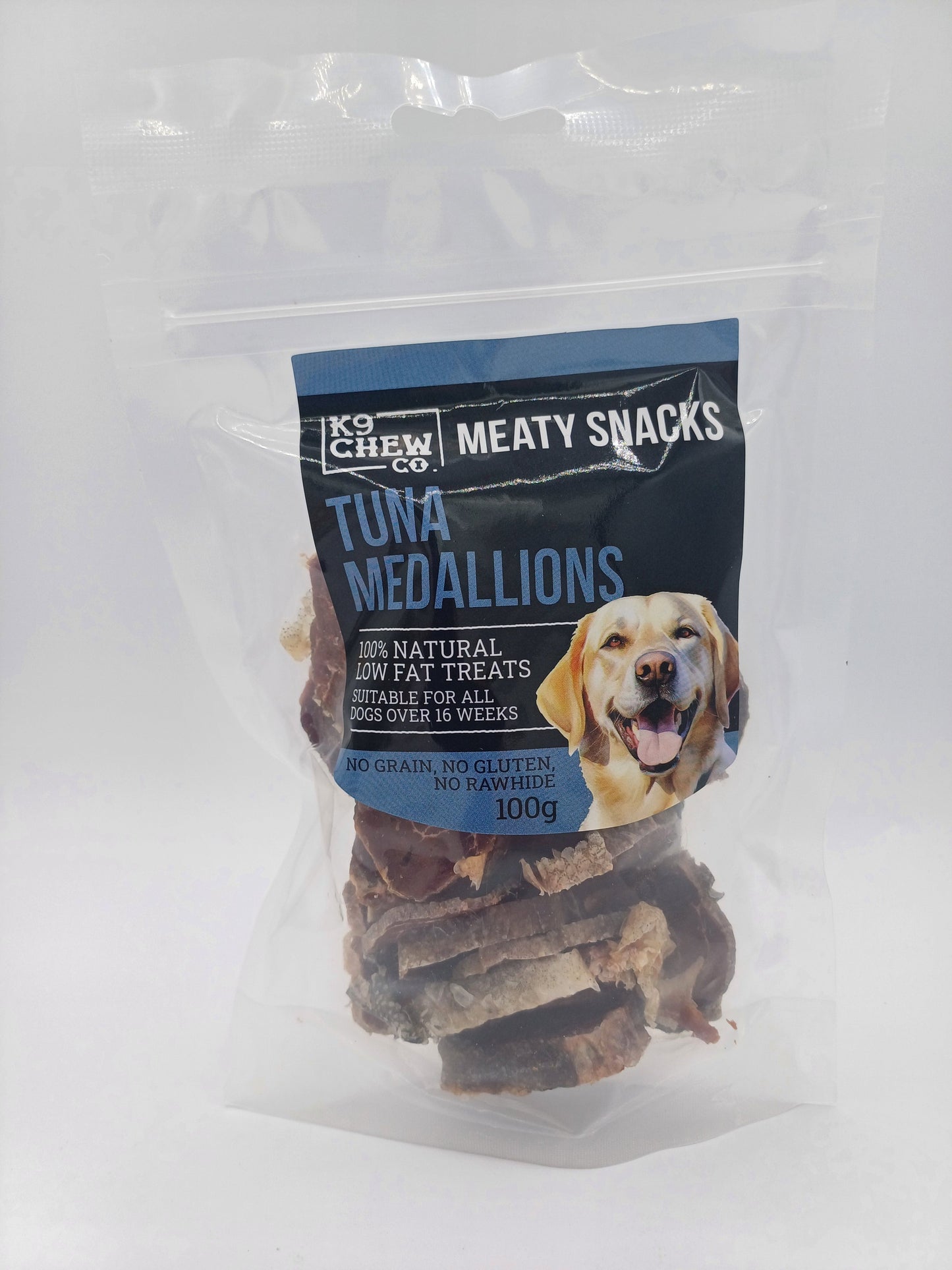Meaty Snacks Tuna Medallions 100g
