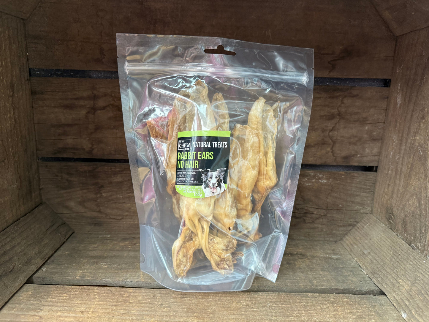 Rabbit Ears No Hair 100g