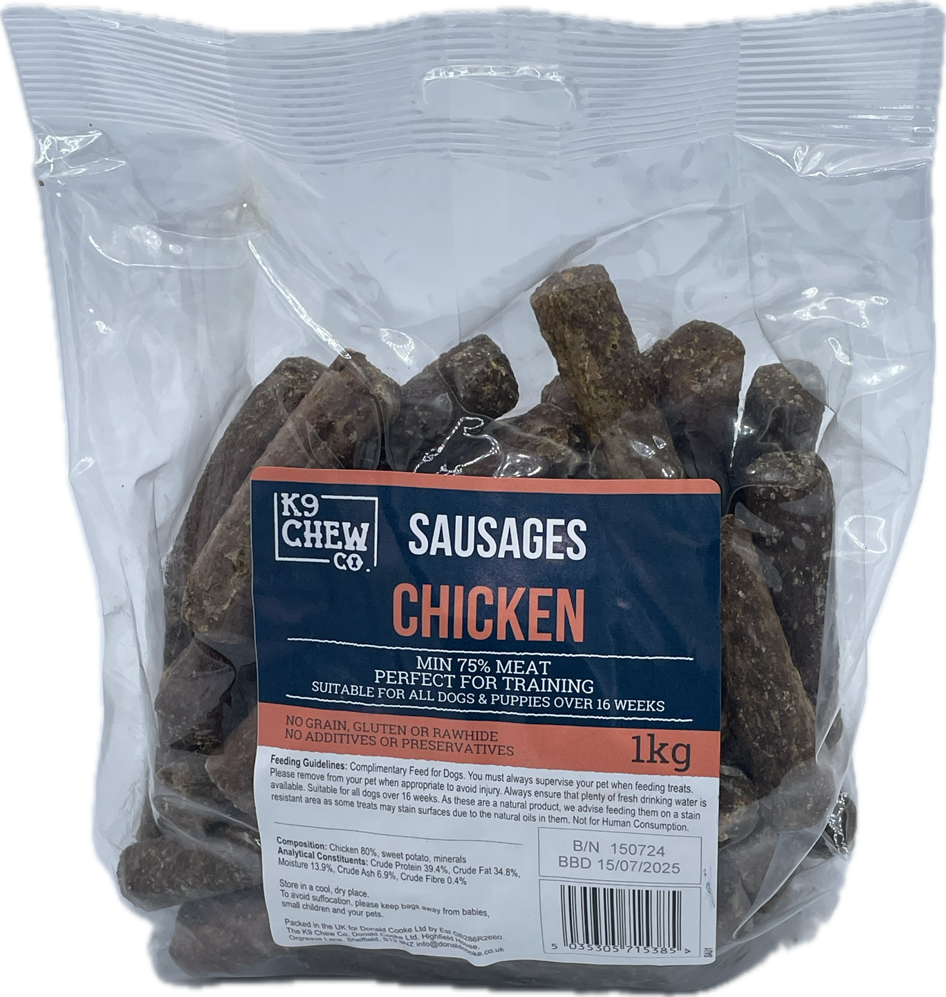 Chicken Sausages SMALL 1kg