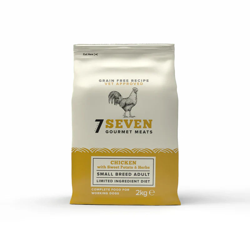 Seven – Adult Small Breed Chicken, Sweet Potato & Herbs 2kg