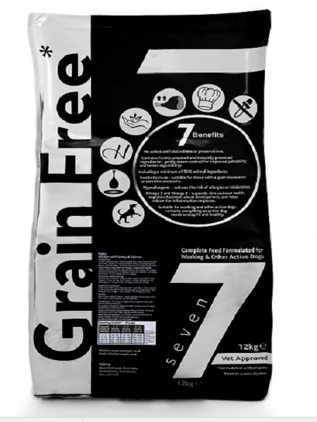 SEVEN Puppy Chicken with Turkey & Salmon 12KG