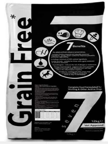 SEVEN Puppy Large Breed/Junior Salmon 12kg