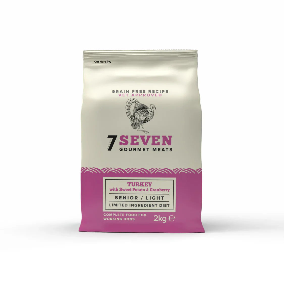 Seven Senior Turkey with Sweet Potato & Cranberry 2kg