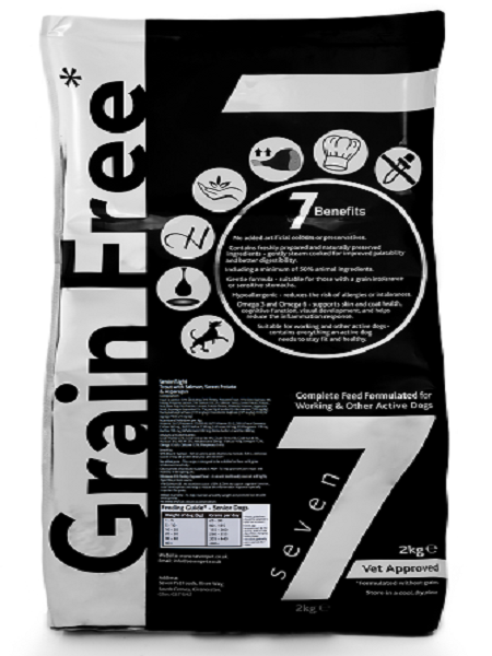 Seven Senior Trout, Salmon, Sweet Potato & Asparagus 12KG