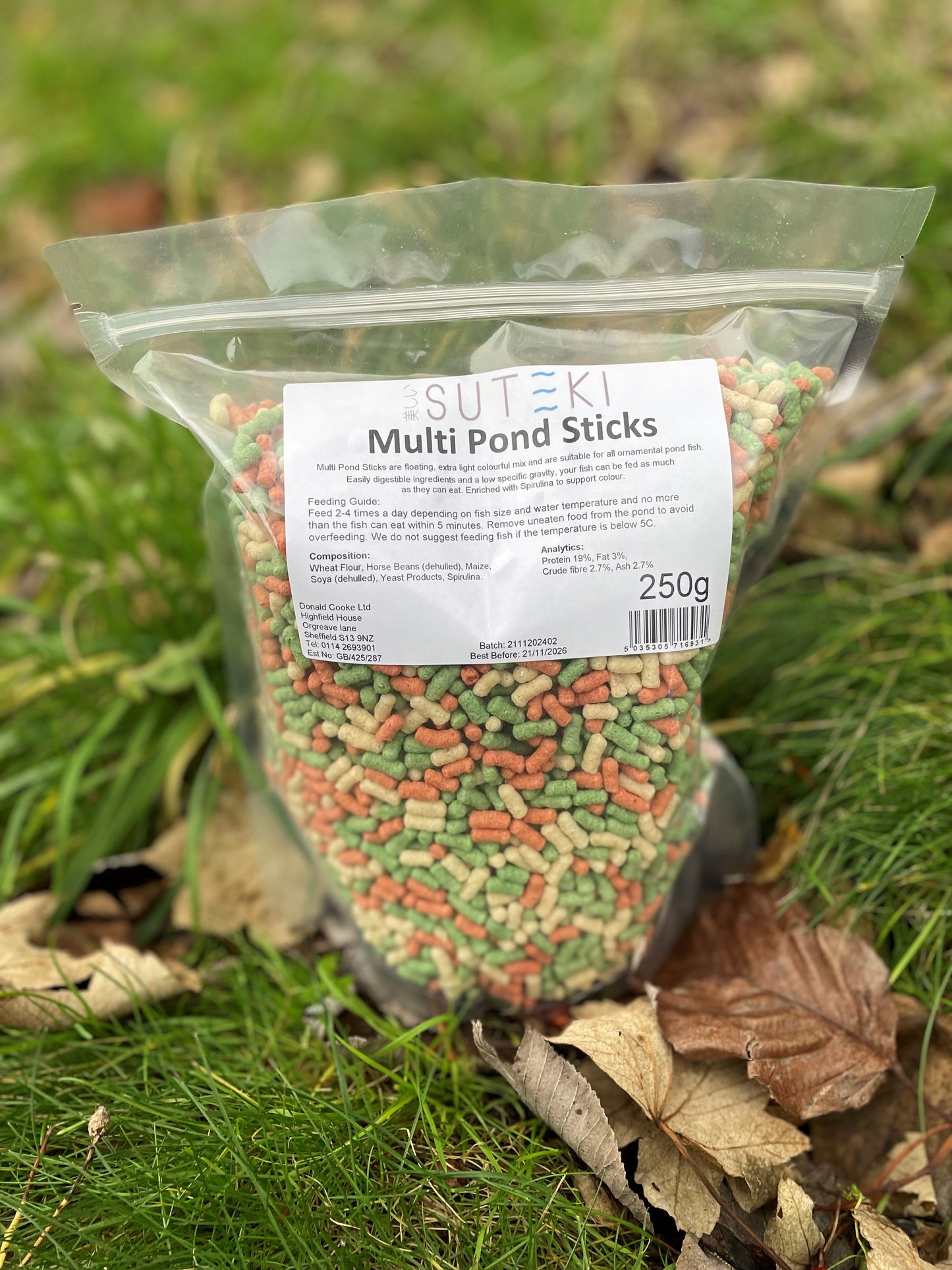 Suteki Multi Pond Sticks 250g