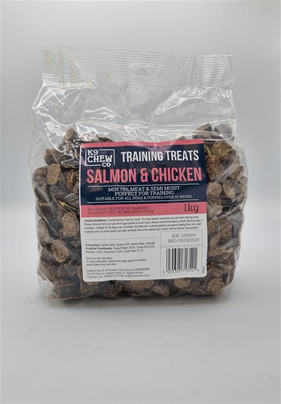 Training Treats Chicken & Salmon 1kg