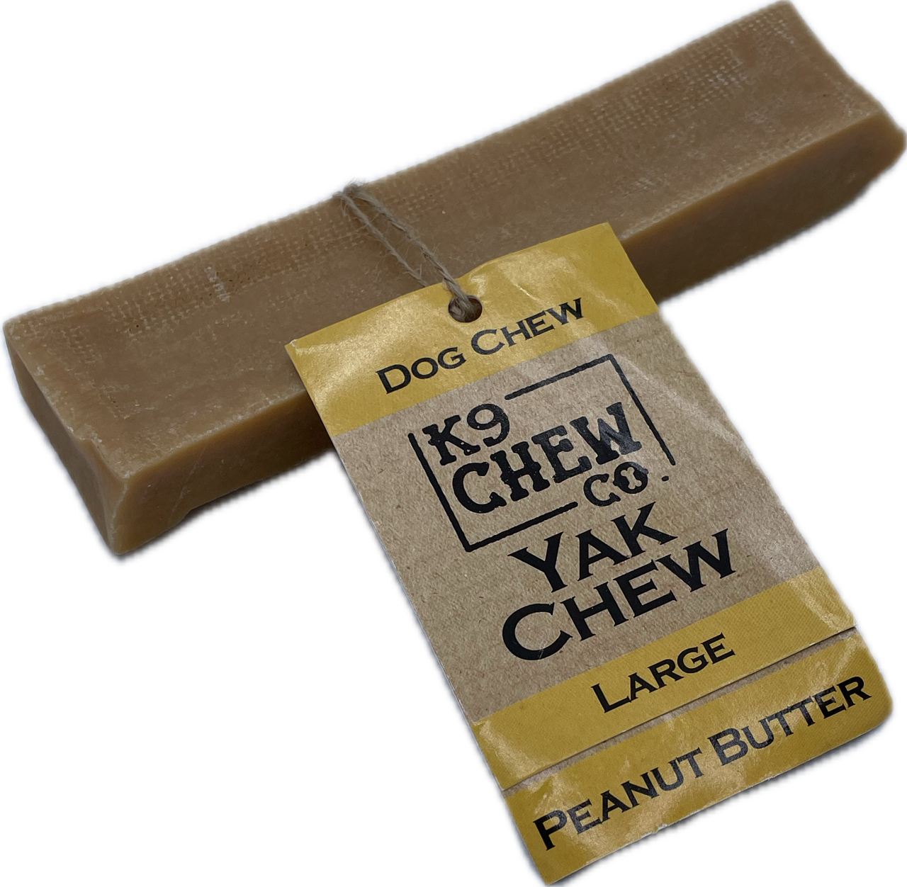 Yak Chew Peanut Butter 5 pack Large
