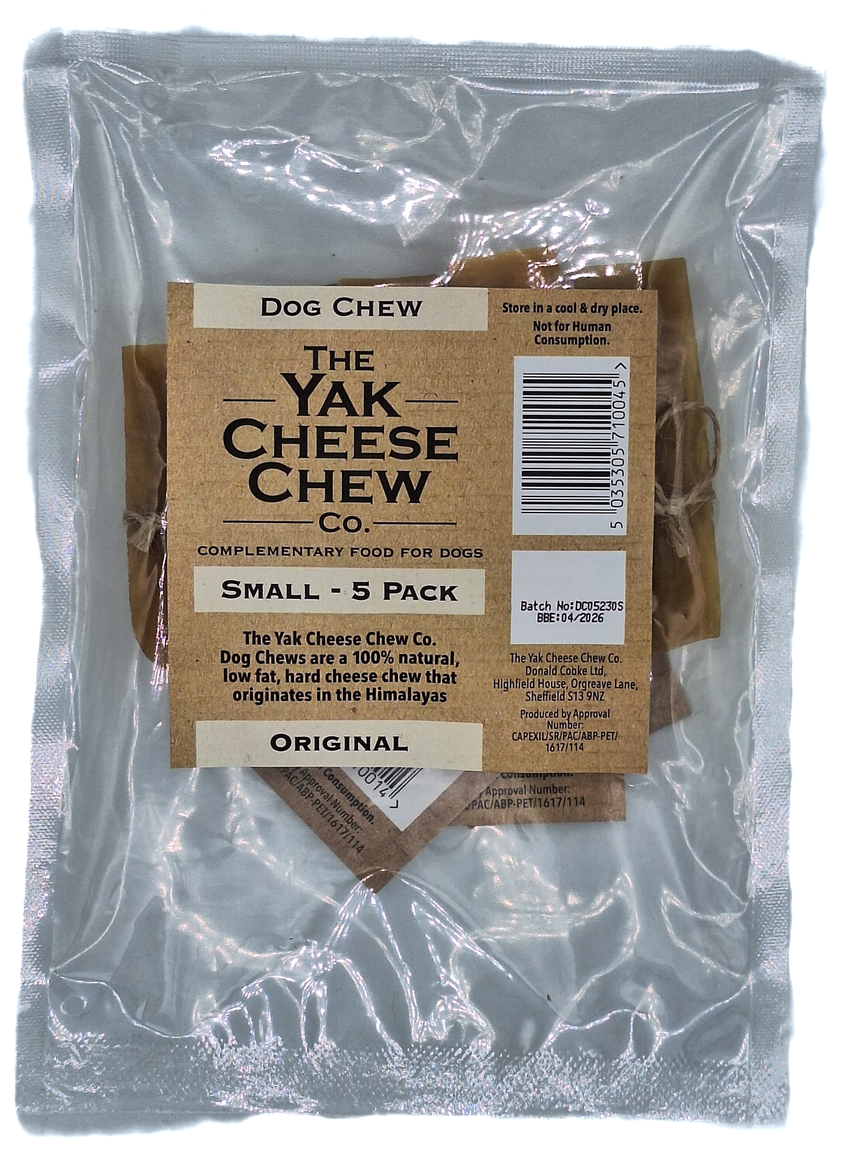 Yak Chew Original 5 pack Small