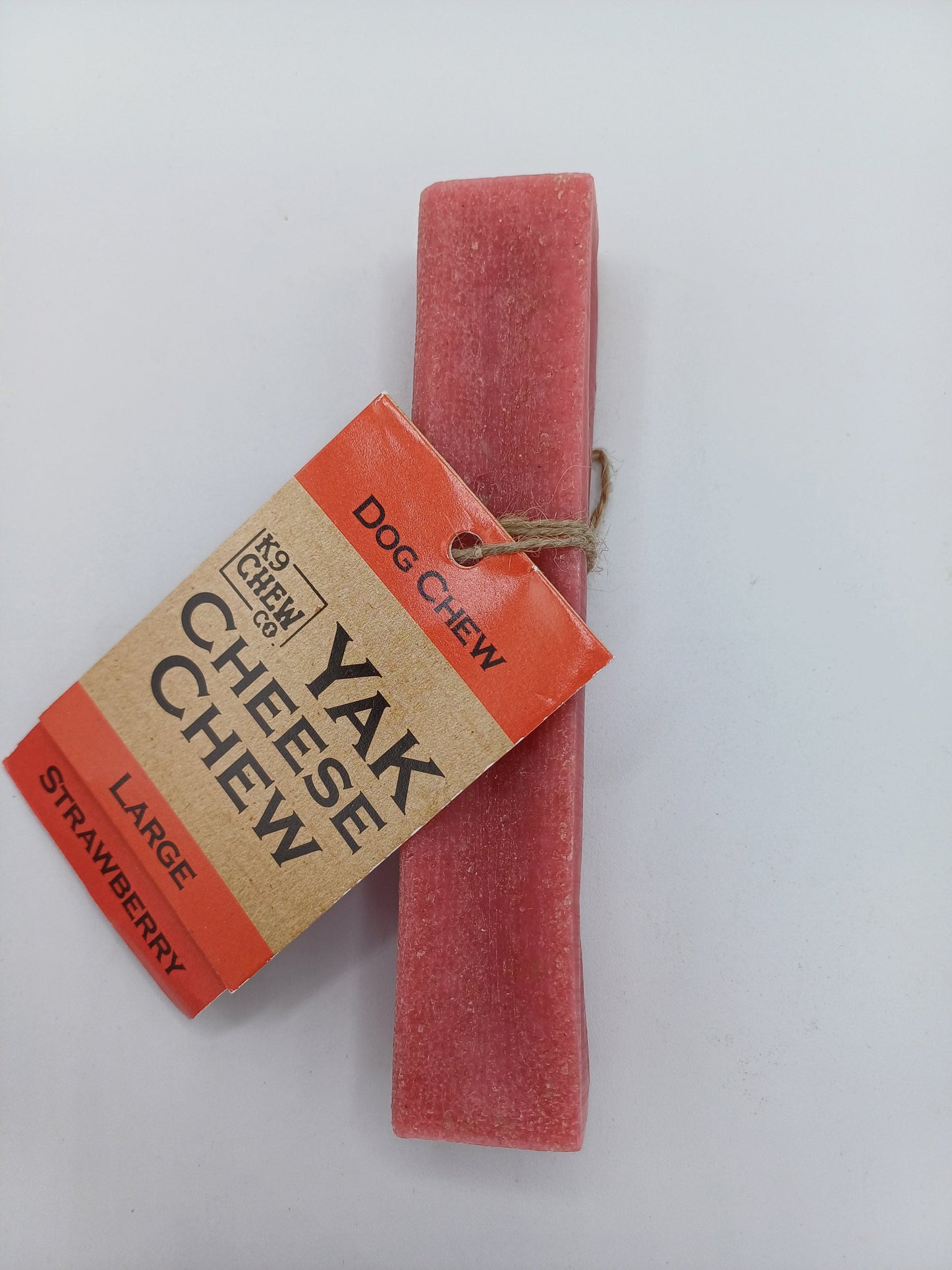 Yak Chew Strawberry 5 pack Large