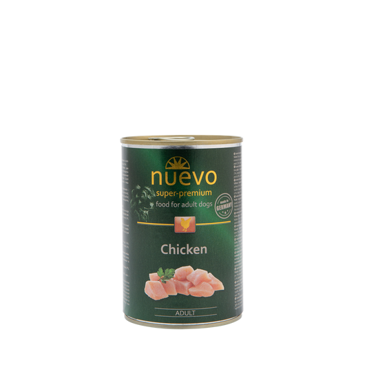 Nuevo Dog Adult Chicken 400g 6pack