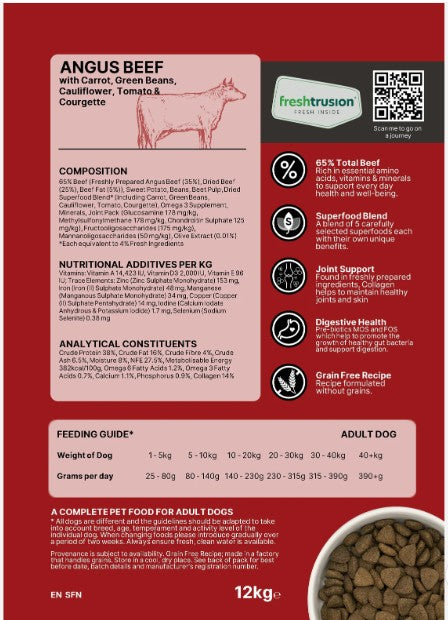 Artisan Adult Angus Beef 12kg