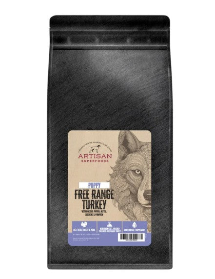 Artisan Puppy Free Range Turkey 2kg