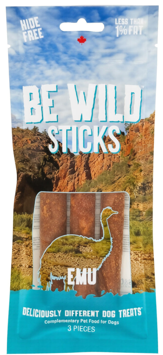 Be Wild - Exotic Sticks Emu 3 pcs
