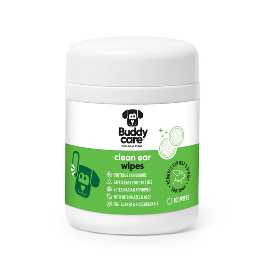 Buddycare Dog Ear Wipes 100 pack