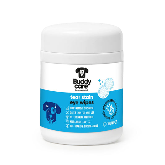 Buddycare Dog Tear Stain Wipes 100 pack