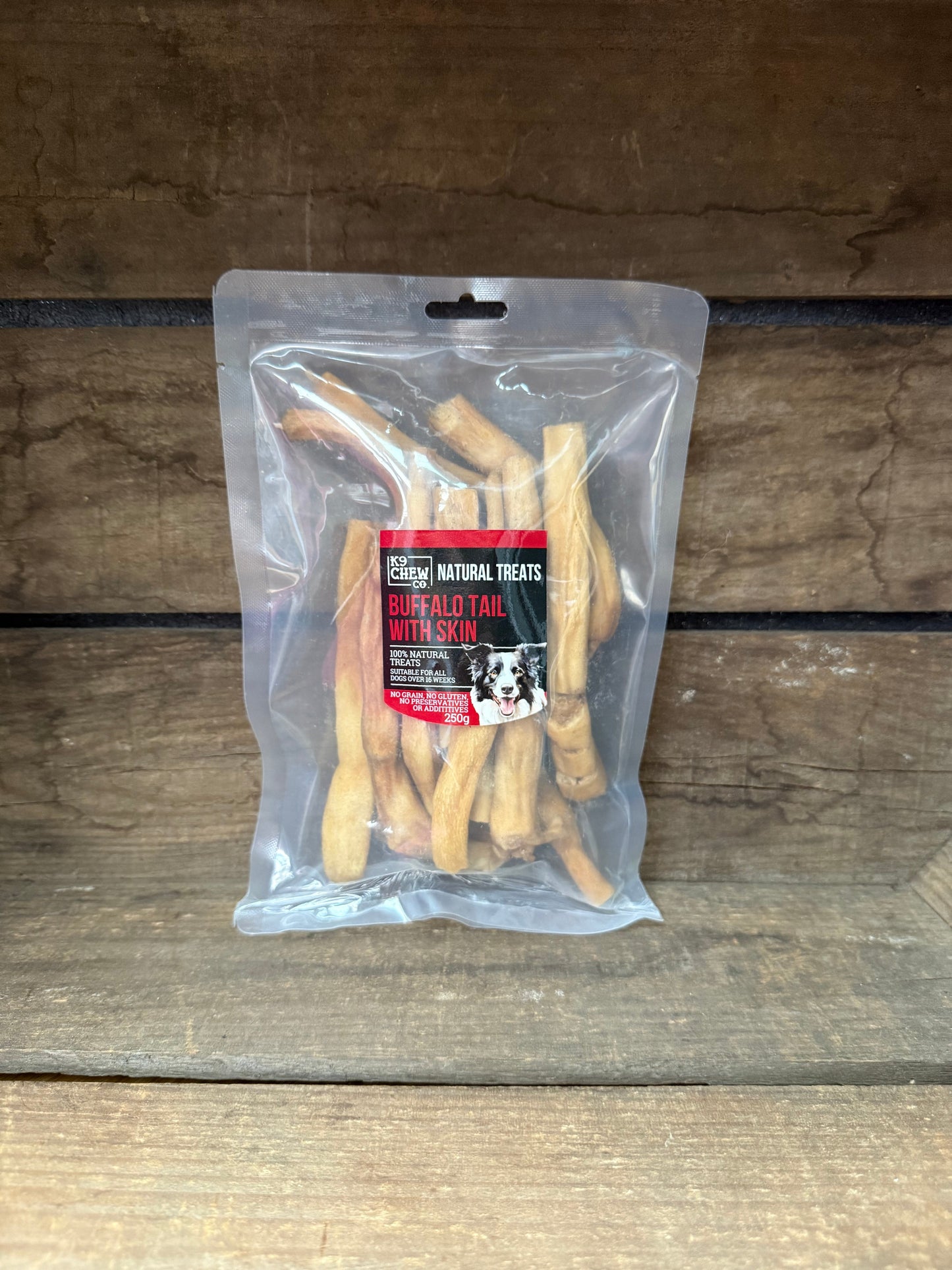 Buffalo Tail with Skin 15cm 250g