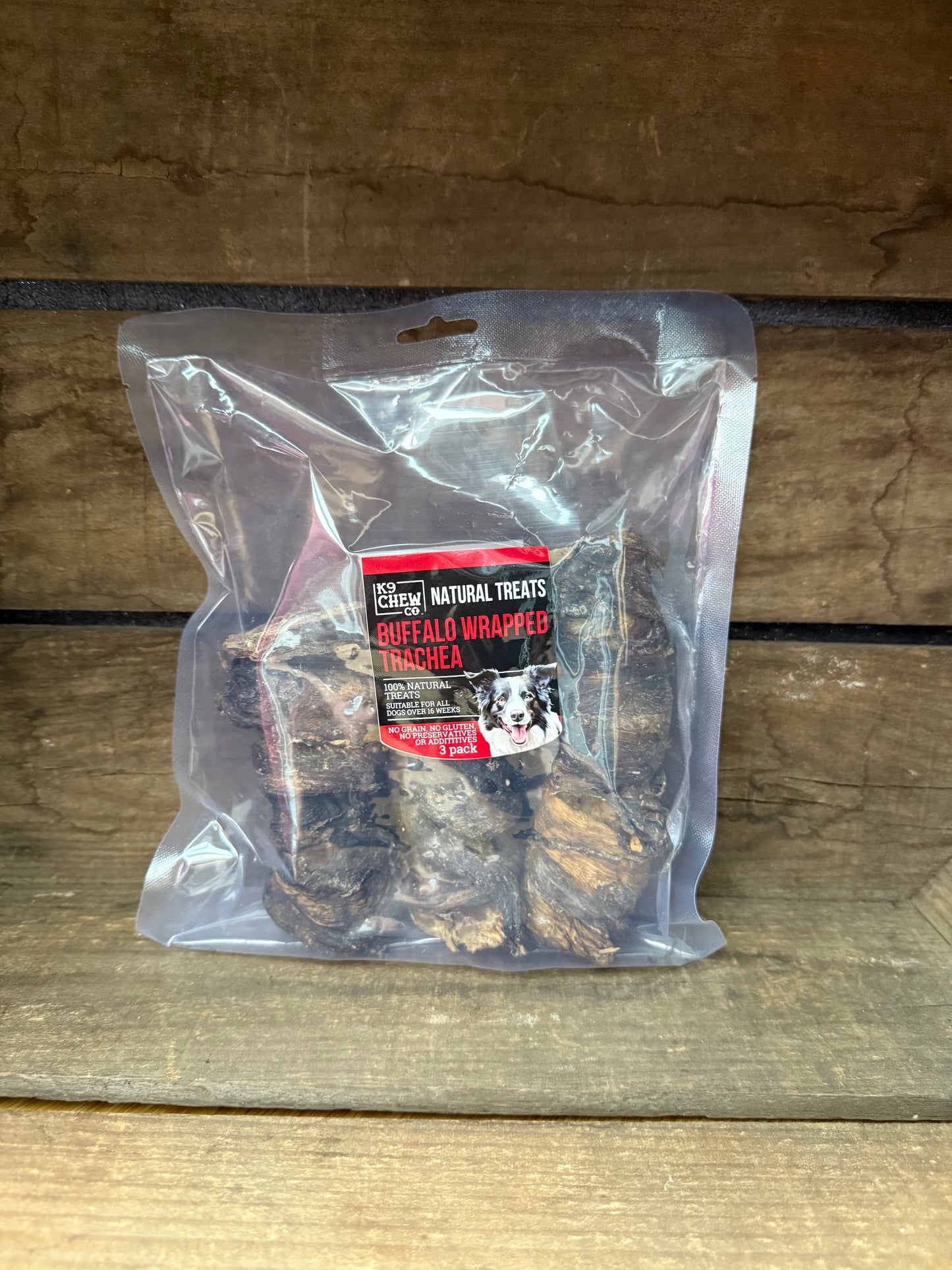 Buffalo Trachea Wrapped 3 piece
