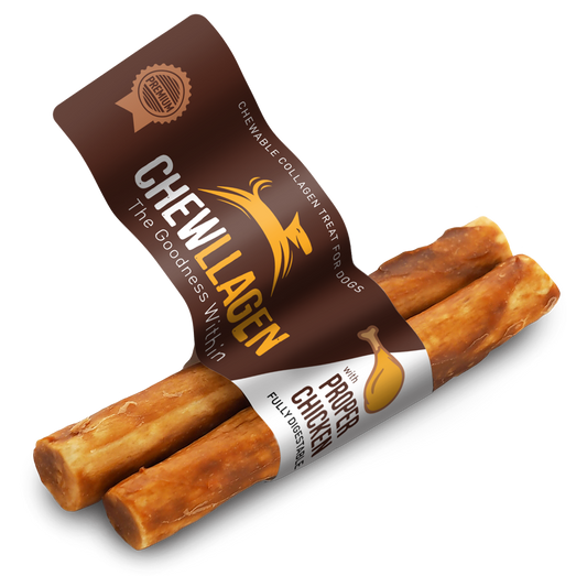 Chewllagen Chicken Medium Roll 5" 2Pk x 35