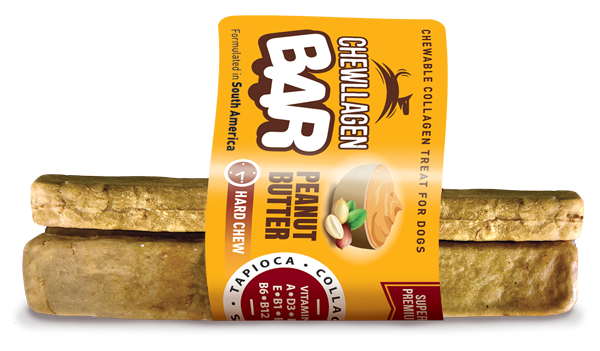 Chewllagen Peanut Butter Bar Small 3Pk x 24