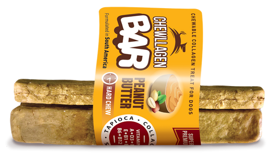 Chewllagen Peanut Butter Bar Small 3Pk x 24