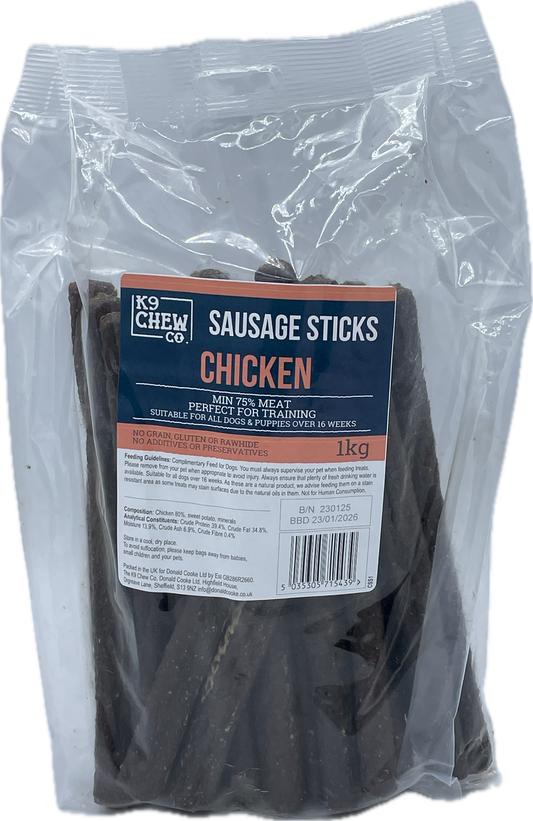 Chicken Sausage STICKS 1kg