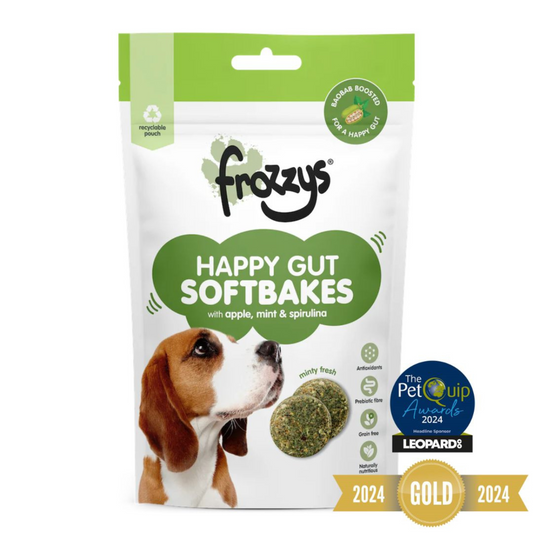 Frozzys Happy Gut Softbakes Apple, Mint & Spirulina Flavour