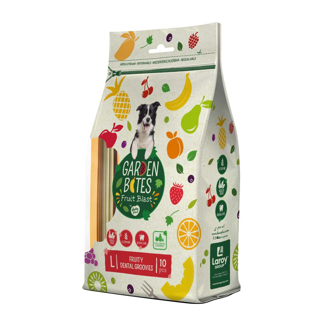 GB Bag Fruity Dental Groovies Medium 10 pack (16434)